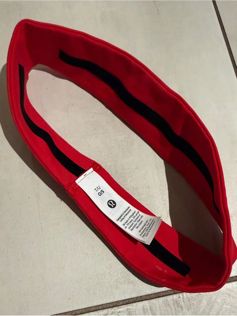 lululemon athletica Luxtreme Training Headband - RED (picture shows style only)